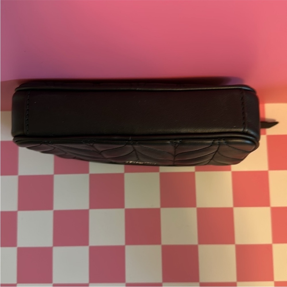 Kate Spade Briar Lane Chevron Quilted Crossbody Bag (Gold chain) - Picture 7 of 11